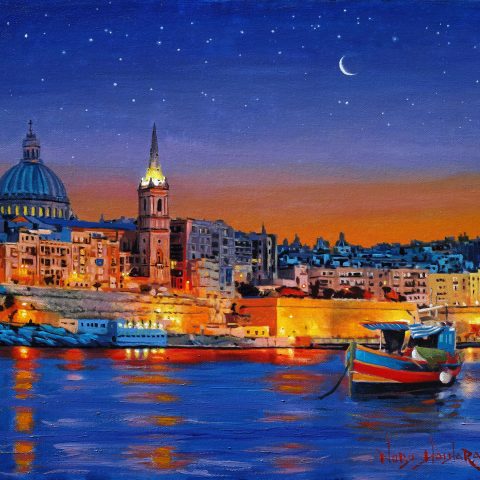 Malta at night